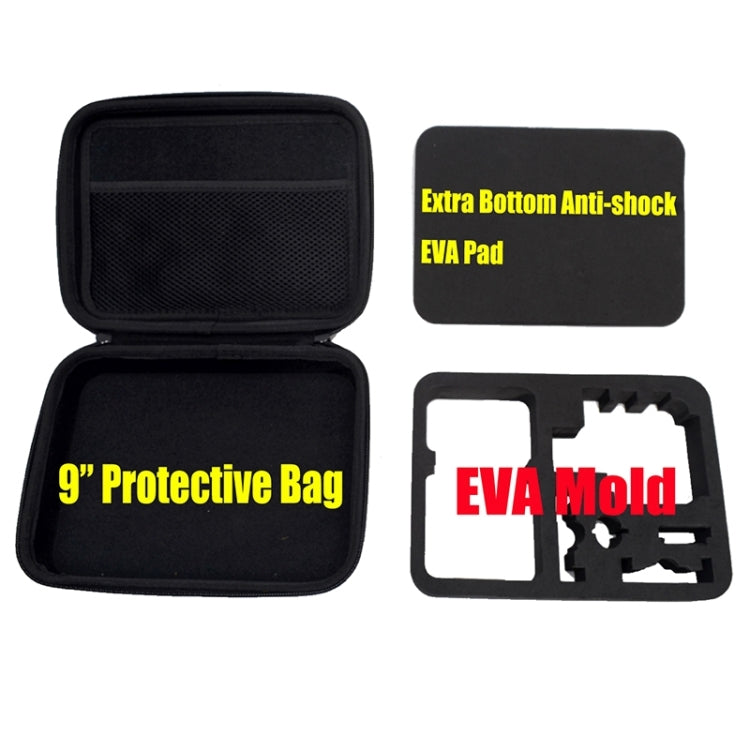 Shockproof Water-resistant Portable Travel Case for GoPro, Insta360, DJI and Other Action Cameras Accessories, Size: 22cm x 16cm x 7cm