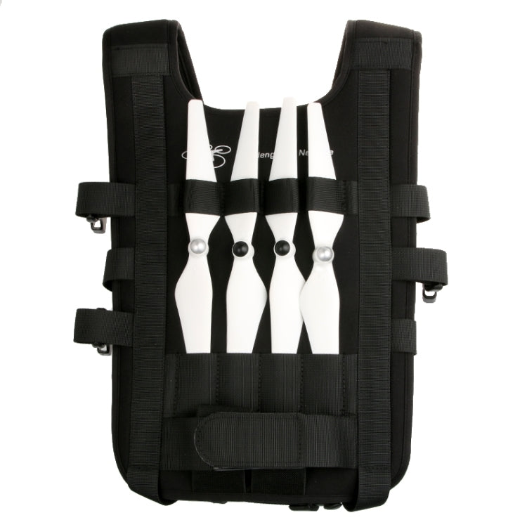 Shoulder Backpack Carry Case Multipurpose Bag Neck Strap Belt for Dji Phantom 3 / 2 / 1 / Vision+, Carry Available for Quadcopter, Remote Controller, Battery, Propellers(Black) - by PMC Jewellery | Online Shopping South Africa | PMC Jewellery | Buy Now Pay Later Mobicred