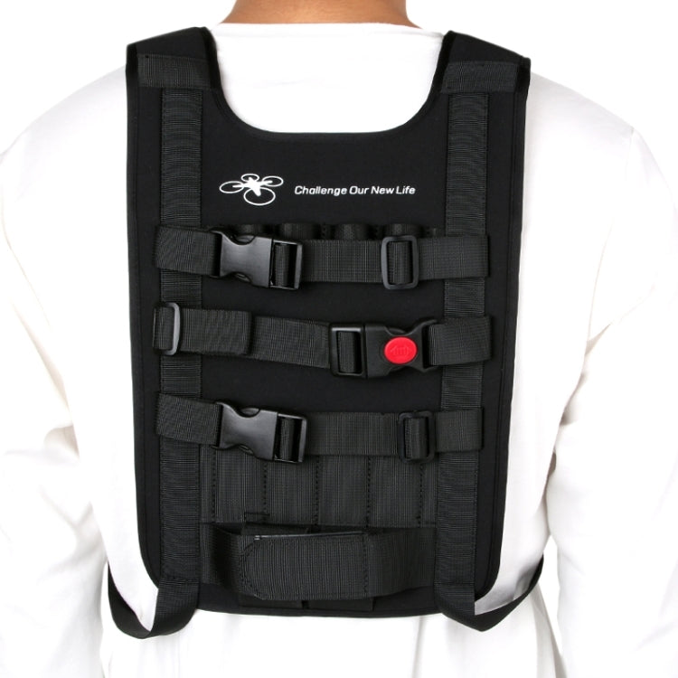 Shoulder Backpack Carry Case Multipurpose Bag Neck Strap Belt for Dji Phantom 3 / 2 / 1 / Vision+, Carry Available for Quadcopter, Remote Controller, Battery, Propellers(Black) - by PMC Jewellery | Online Shopping South Africa | PMC Jewellery | Buy Now Pay Later Mobicred