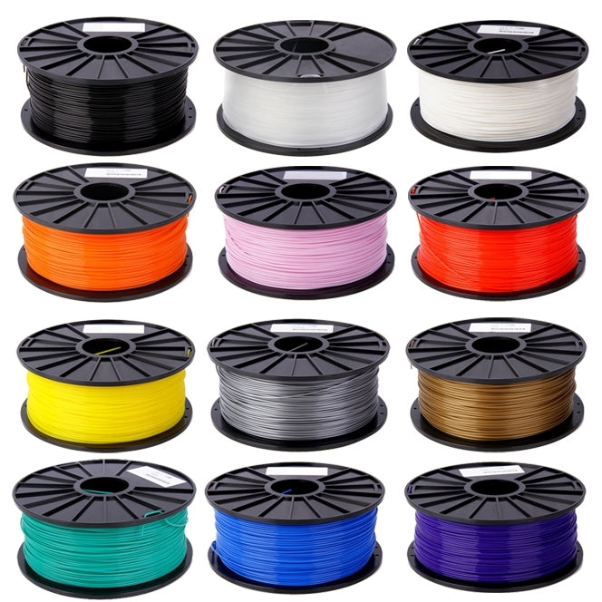 ABS 1.75 mm Color Series 3D Printer Filaments, about 395m(Black) - Consumables by PMC TechLife | Online Shopping South Africa | PMC TechLife | Buy Now Pay Later Mobicred