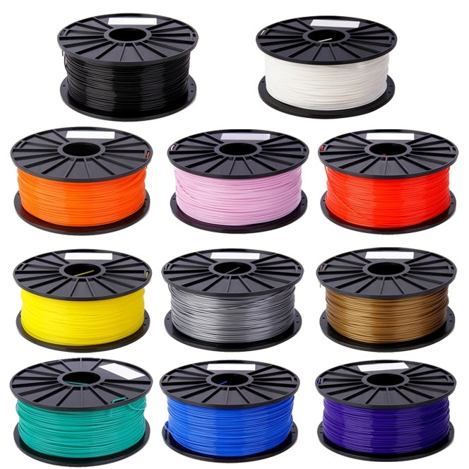 PLA 3.0 mm Color Series 3D Printer Filaments, about 115m(Black) - Consumables by PMC TechLife | Online Shopping South Africa | PMC TechLife | Buy Now Pay Later Mobicred