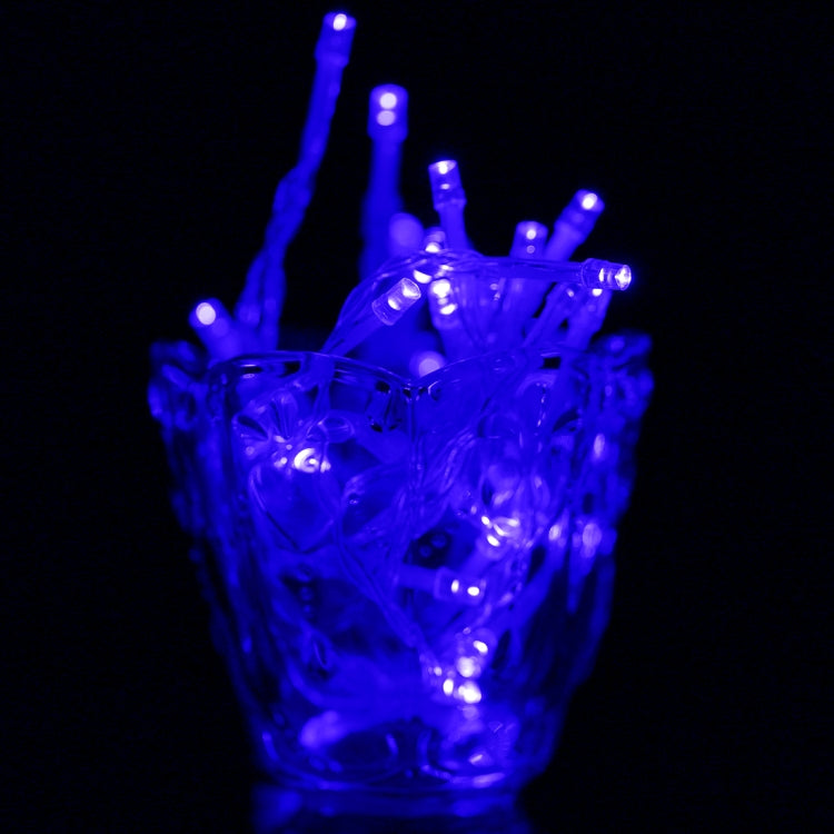 3m String Decoration Light, For Christmas Party, 30 LED, 2-Mode Flash, Battery Powered(Blue Light)