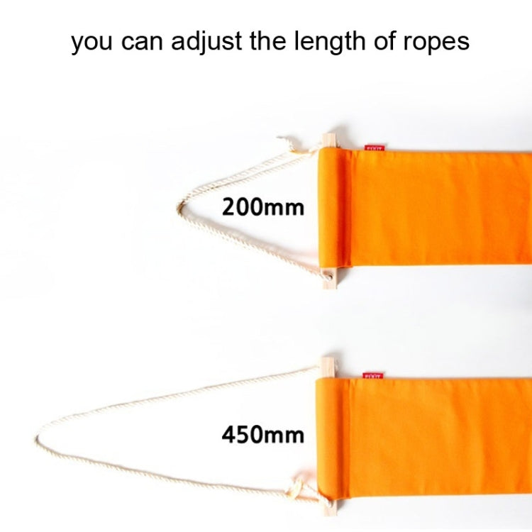 Outdoor Leisure / Office Relax Foot Hammock(Orange) - Hammocks by PMC Jewellery | Online Shopping South Africa | PMC Jewellery | Buy Now Pay Later Mobicred