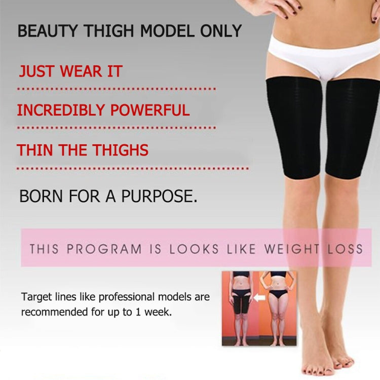 Say Goodbye to Sagging Thighs with the Fat Buster Thigh Massage Shaper(Black)