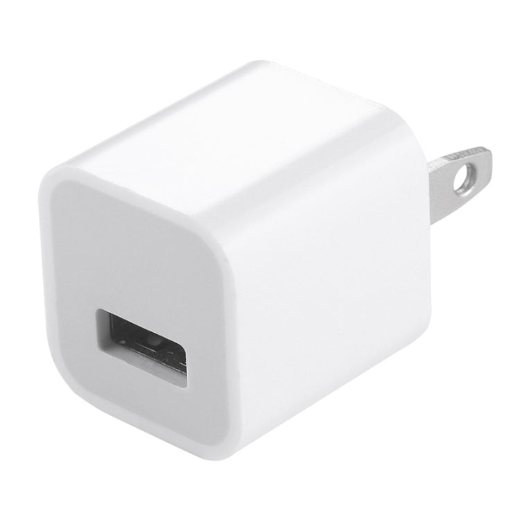 High Quality 5V / 1A US Socket USB Charger Adapter For iPhone, Galaxy, Huawei, Xiaomi, LG, HTC and Other Smart Phones, Rechargeable Devices(White)