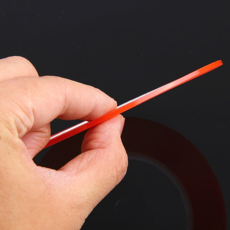 2mm Width Double Sided Adhesive Sticker Tape for iPhone / Samsung / HTC Mobile Phone Touch Panel Repair, Length: 25m (Red) - free shipping - PMC TechLife - Order now!