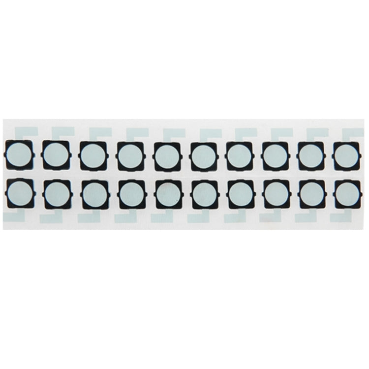 20 PCS for iPhone 6 Back Camera Top Cotton Paste Sticker