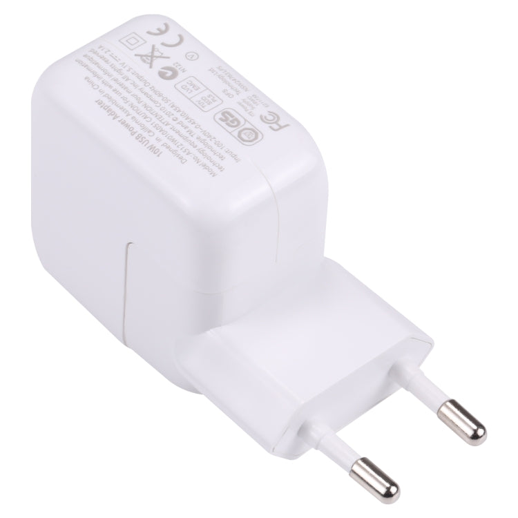 10W USB Power Adapter Travel Charger(EU Plug)