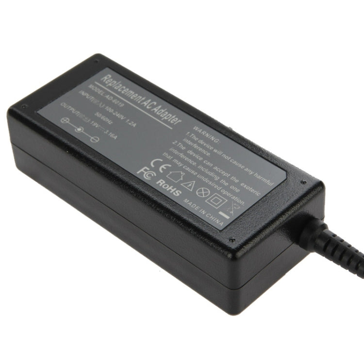 AD-6019 19V 3.16A AC Adapter for Samsung Laptop, Output Tips: 5.5mm x 3.0mm(US Plug) - For Samsung by PMC Jewellery | Online Shopping South Africa | PMC Jewellery | Buy Now Pay Later Mobicred
