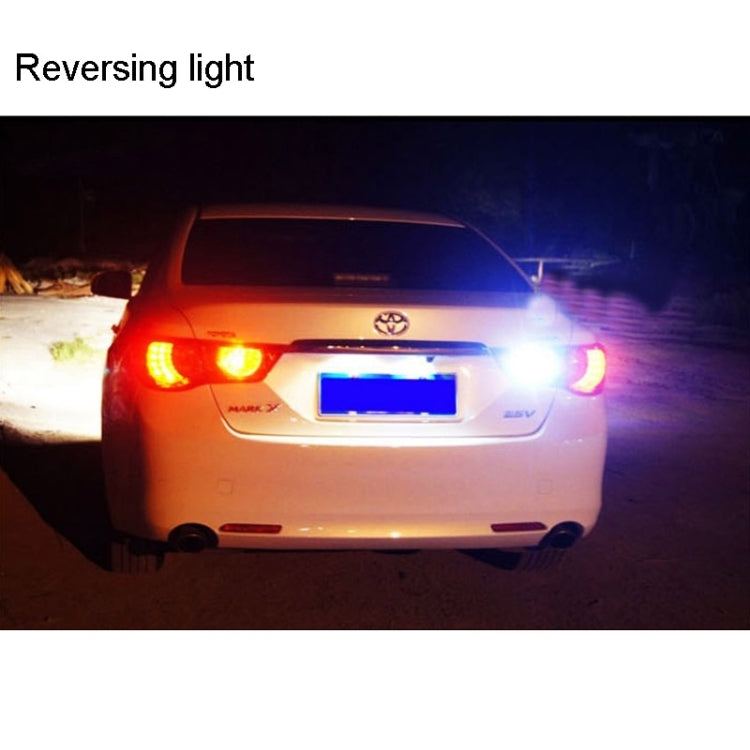 2 PCS T10 1.5W 60LM 1 LED Yellow COB LED Brake Light for Vehicles, DC12V(Yellow)
