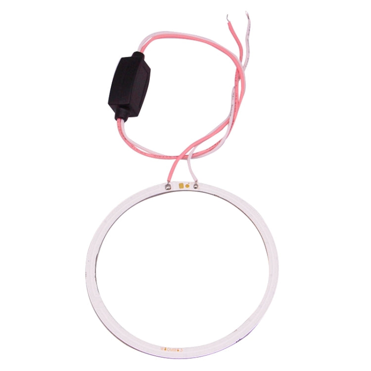 100mm 5W 180LM Angel Eyes Circles Car Headlight Blue Light COB LED Lights for Vehicles, DC 12-24V