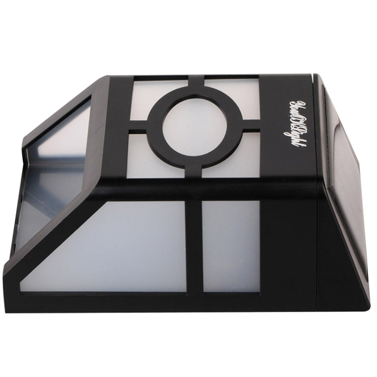 Outdoor High Power 0.2W Solar Lantern Light, 2 LED Fence Lamp Solar Wall Mounted Light