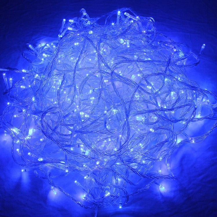 30m Water-resistant IP44 String Decoration Light, For Christmas Party, 300 LED, Blue Light with 8 Functions Controller, 220-240V, EU Plug