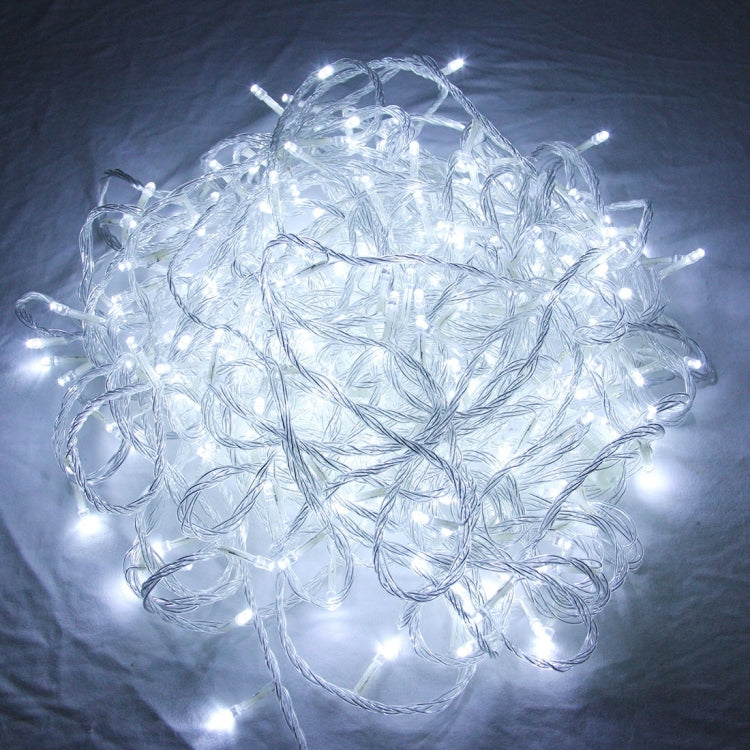 30m Water-resistant IP44 String Decoration Light, For Christmas Party, 300 LED, White Light with 8 Functions Controller, 220-240V, EU Plug
