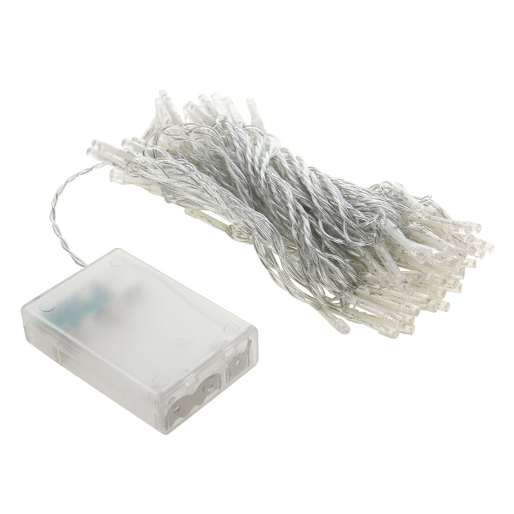 10m String Decoration Light, For Christmas Party, 80 LED, Purple Light, Battery Powered