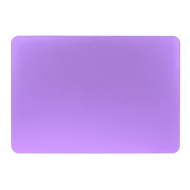ENKAY for Macbook Air 11.6 inch (US Version) / A1370 / A1465 Hat-Prince 3 in 1 Frosted Hard Shell Plastic Protective Case with Keyboard Guard & Port Dust Plug(Purple)