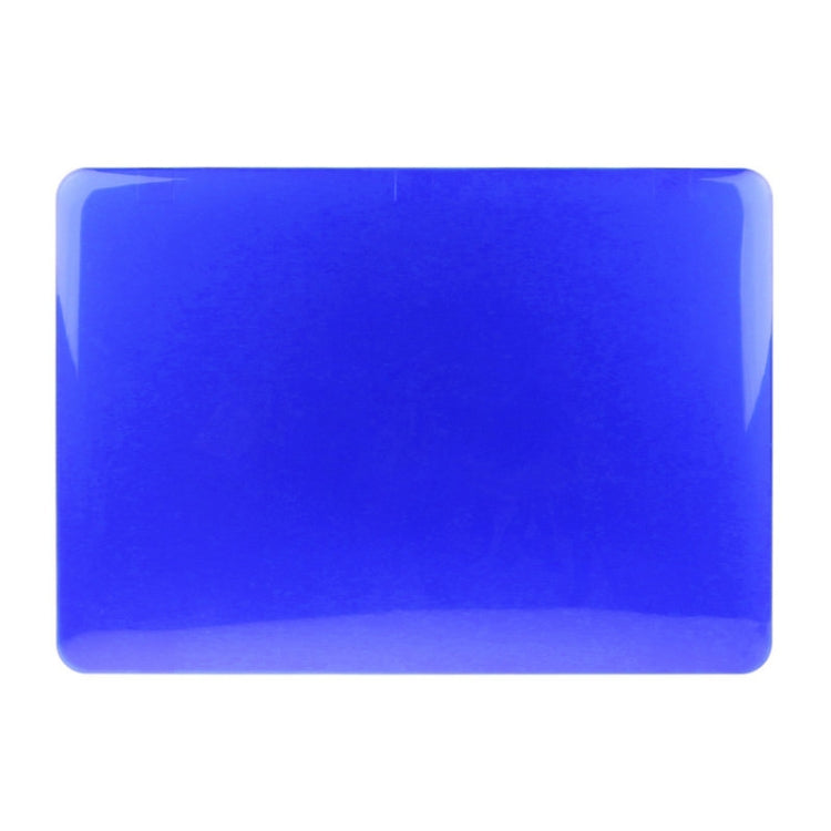 ENKAY for Macbook Air 13.3 inch (US Version) / A1369 / A1466 Hat-Prince 3 in 1 Crystal Hard Shell Plastic Protective Case with Keyboard Guard & Port Dust Plug(Dark Blue)