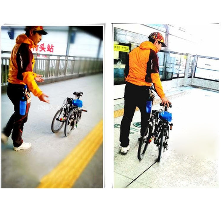 OQSPORT Folding Bicycle Auxiliary Wheel Booster Wheel(Black) - Others by PMC TechLife | Online Shopping South Africa | PMC TechLife | Buy Now Pay Later Mobicred