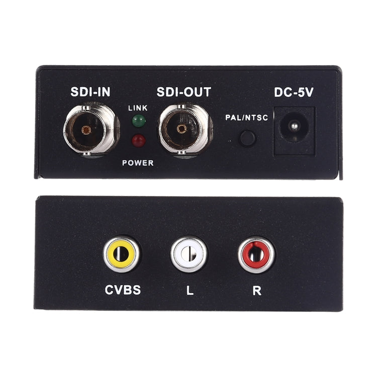 NF-F001 3G SDI to AV + SDI Scaler Converter, Allow SD-SDI / HD-SDI / 3G-SDI Shown on HDTV - Video Converter by PMC Jewellery | Online Shopping South Africa | PMC Jewellery | Buy Now Pay Later Mobicred