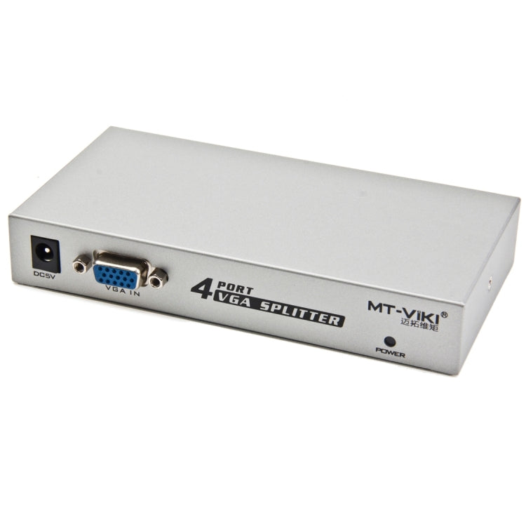 4 Port 150MHz VGA Splitter (1 VGA Input, 4 VGA Output) - VGA Splitters by PMC Jewellery | Online Shopping South Africa | PMC Jewellery | Buy Now Pay Later Mobicred