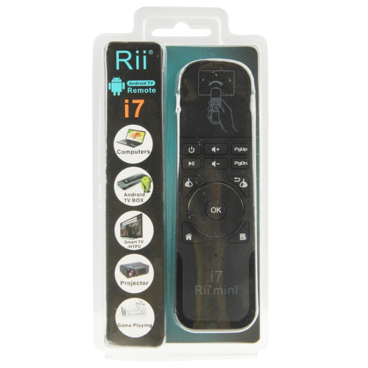 Rii i7 Mini Wireless Air Mouse Keyboard Remote for HTPC / Android TV Box / Xbox360 - MINI PC Accessories & Gadgets by PMC Jewellery | Online Shopping South Africa | PMC Jewellery | Buy Now Pay Later Mobicred