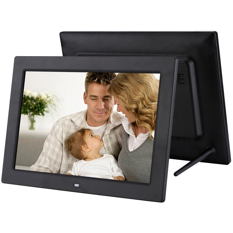 12.1 inch Digital Photo Frame with Holder & Remote Control, Allwinner F16 Program, Support SD / MMC / USB Flash Disk(Black)