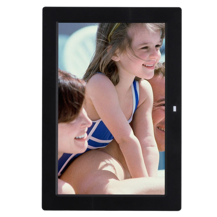 12.1 inch Digital Photo Frame with Holder & Remote Control, Allwinner F16 Program, Support SD / MMC / USB Flash Disk(Black)