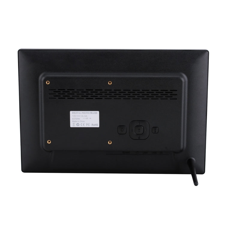 12.1 inch Digital Photo Frame with Holder & Remote Control, Allwinner F16 Program, Support SD / MMC / USB Flash Disk(Black)