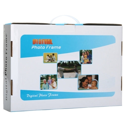 13 inch 1024 x 768 / 16:9 LED Widescreen Suspensibility Digital Photo Frame with Holder & Remote Control, Support SD / MicroSD / MMC / MS / XD / USB Flash Disk(White)