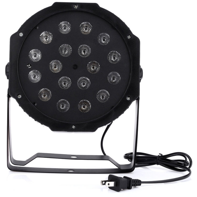 LED-B11 Plastic PAR Light DMX512 10W 18 LED RGB Stage Light, Master / Slave Control / Auto Run Mode