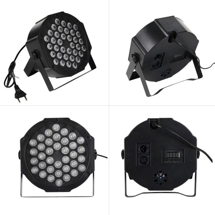 LED-B11 Plastic PAR Light DMX512 10W 18 LED RGB Stage Light, Master / Slave Control / Auto Run Mode