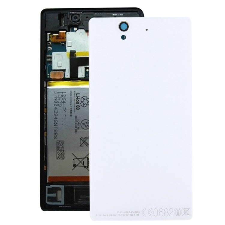 Aluminium Battery Back Cover for Sony Xperia Z / L36h(White)