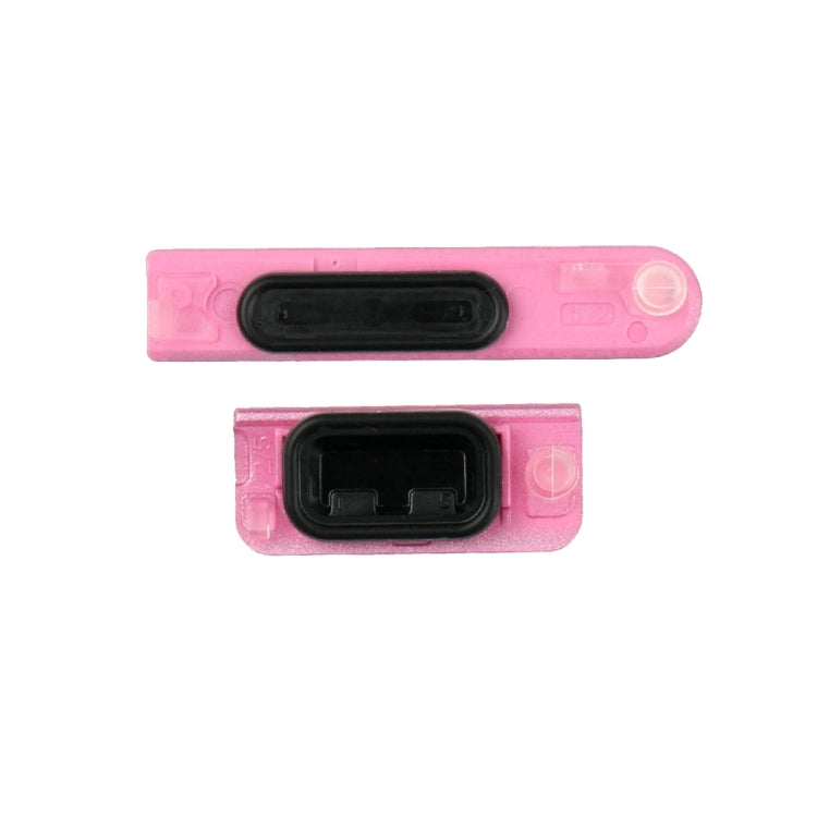 Earphone Button & Volume Button for Sony Xperia ZR / M36h(Magenta)
