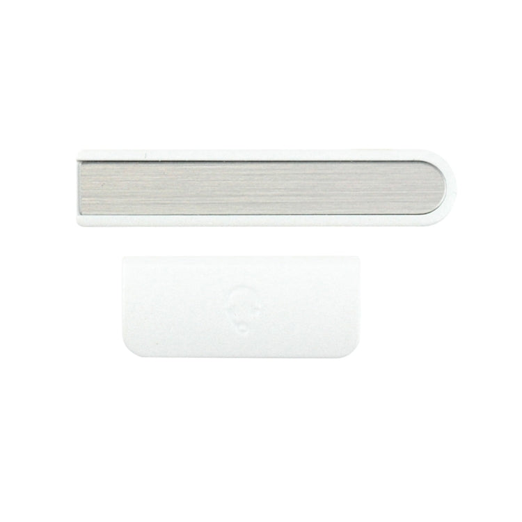 Earphone Button & Volume Button for Sony Xperia ZR / M36h(Silver)