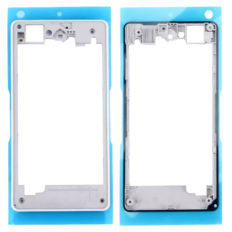 Rear Housing Frame for Sony Xperia Z1 Compact / D5503(White)