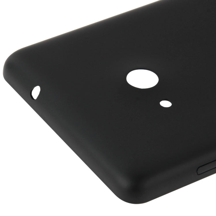 Frosted Surface Plastic Back Housing Cover for Microsoft Lumia 535(Black)