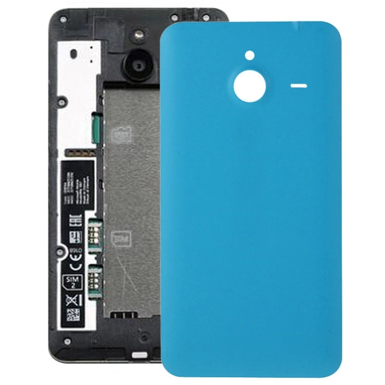 Frosted Surface Plastic Back Housing Cover for Microsoft Lumia 640XL(Blue)