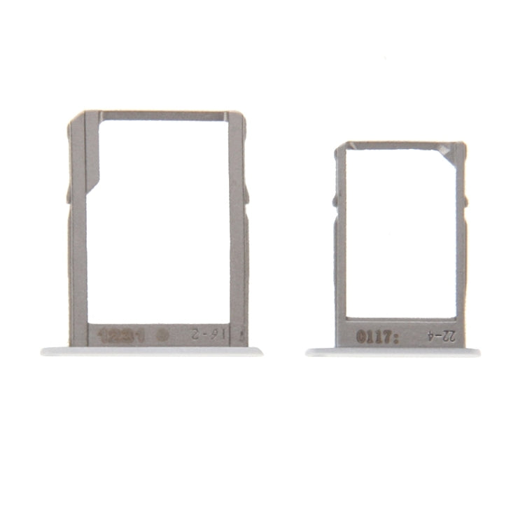 For Galaxy A3 / A300 & A5 / A500 & A7 / A700 SIM Card Tray & Micro SD Card Tray (White)