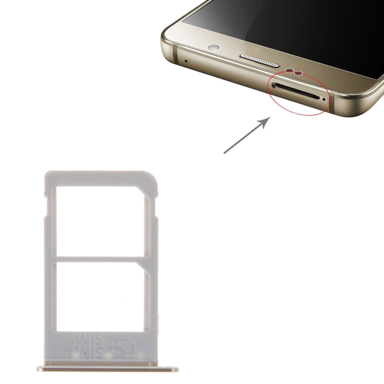 For Galaxy Note 5 / N920 2 SIM Card Tray (Gold)
