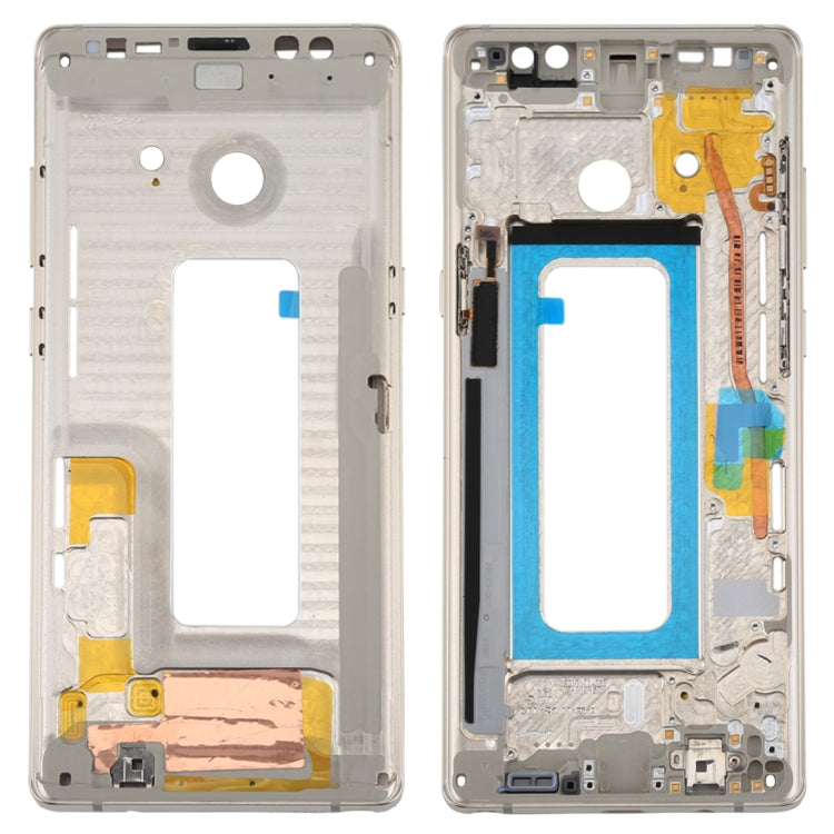 For Galaxy Note 8 / N950 Front Housing LCD Frame Bezel Plate(Gold)