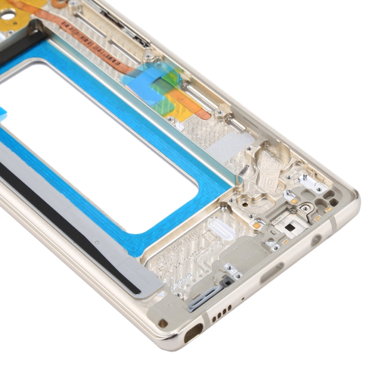 For Galaxy Note 8 / N950 Front Housing LCD Frame Bezel Plate(Gold)