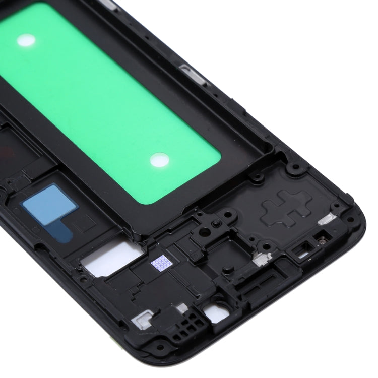 For Galaxy J730 Front Housing LCD Frame Bezel Plate(Black)
