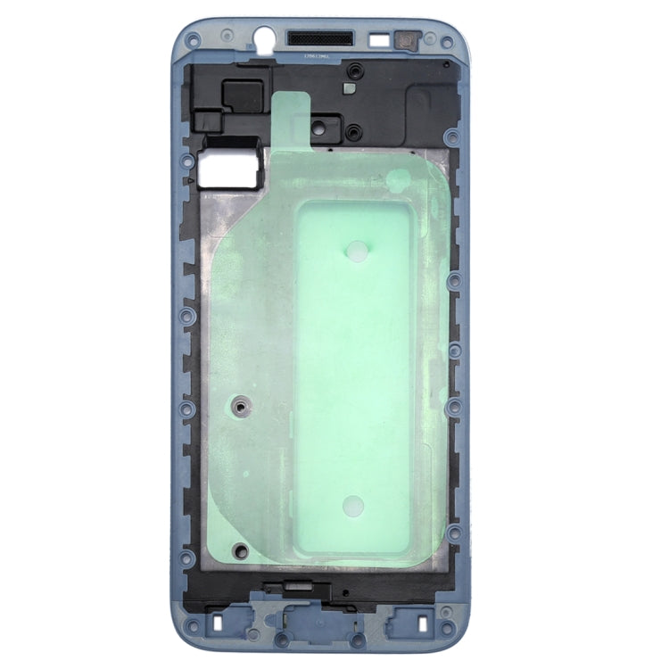 For Galaxy J730 Front Housing LCD Frame Bezel Plate(Blue)