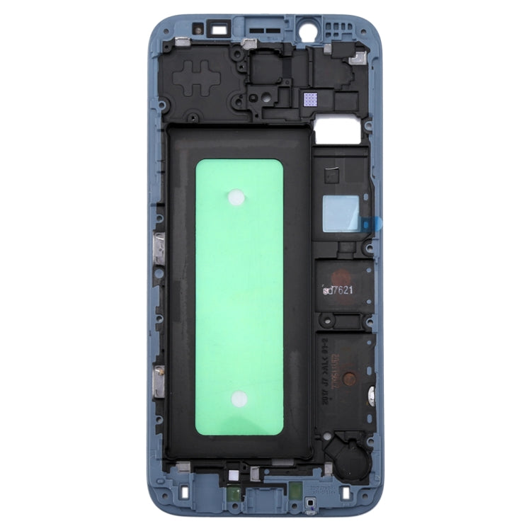 For Galaxy J730 Front Housing LCD Frame Bezel Plate(Blue)