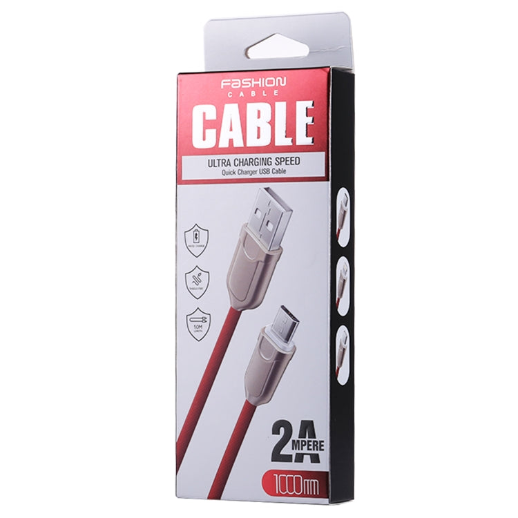 1m 2A USB-C / Type-C to USB 2.0 Data Sync Quick Charger Cable(Blue) - USB-C & Type-C Cable by PMC TechLife | Online Shopping South Africa | PMC TechLife