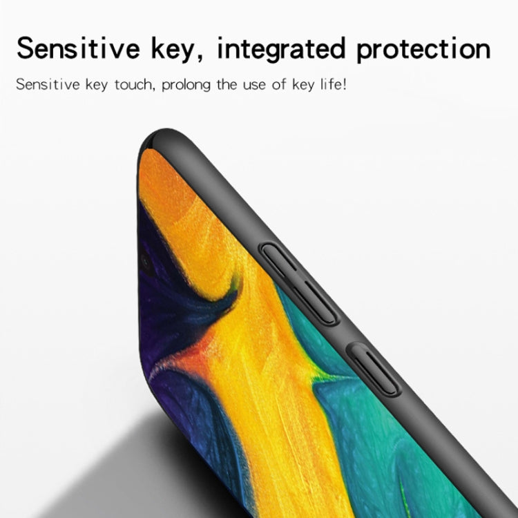 MOFI Frosted PC Ultra-thin Full Coverage Case for Galaxy A30 (Black)