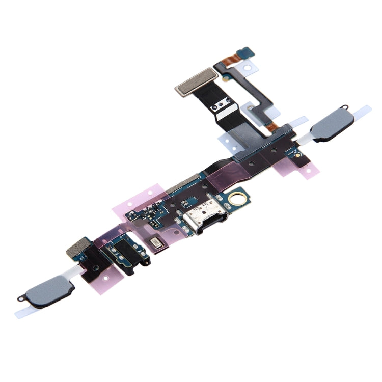 For Galaxy C5 Pro / C5010 Charging Port + Home Button + Earphone Jack Flex Cable - Flex Cable by PMc TechLife | Online Shopping South Africa | PMc TechLife | Buy Now Pay Later Mobicred