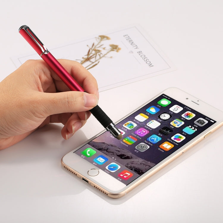 Universal 2 in 1 Multifunction Round Thin Tip Capacitive Touch Screen Stylus Pen, For iPhone, iPad, Samsung, and Other Capacitive Touch Screen Smartphones or Tablet PC(Magenta) - free shipping - PMC Jewellery - Order now!