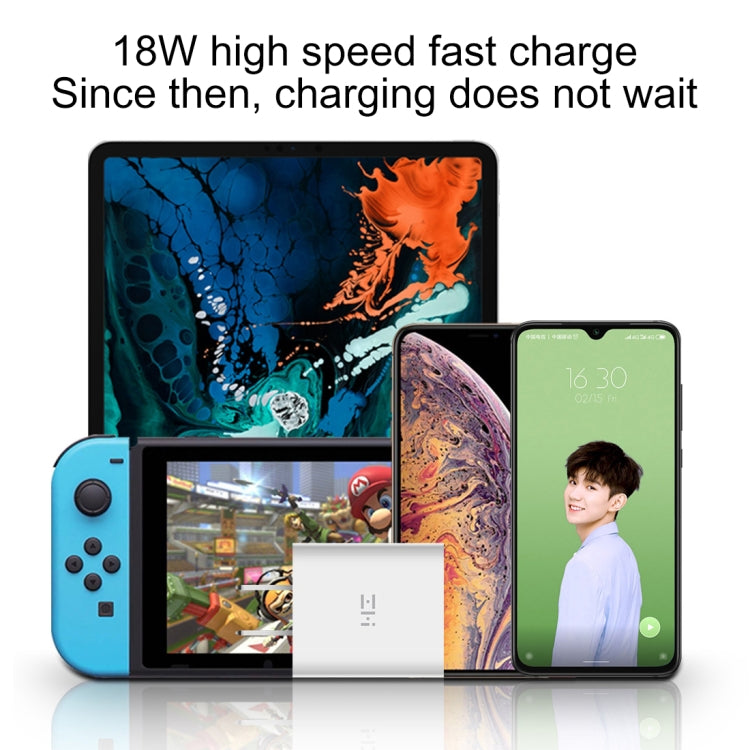Original Xiaomi Youpin ZMI 20W Type-C / USB-C Quick Charger Power Adapter, US Plug(White) - USB Charger by Xiaomi | Online Shopping South Africa | PMC TechLife | Buy Now Pay Later Mobicred