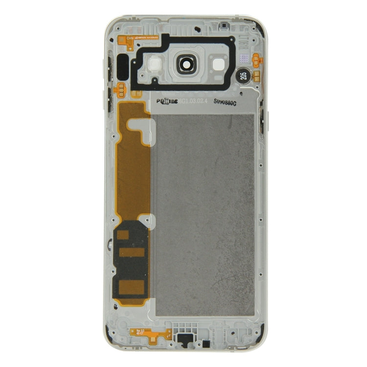 For Galaxy A8 / A800 Battery Back Cover (White)